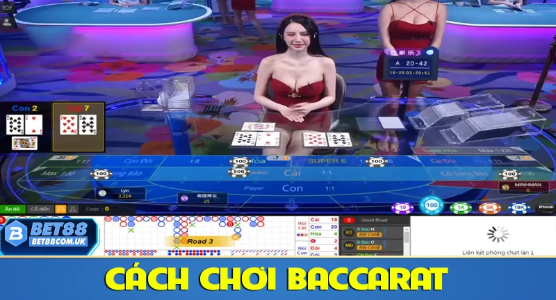 Baccarat BET88: Giới thiệu trò chơi và thuật ngữ 6 Thông tin quy định baccarat BET88