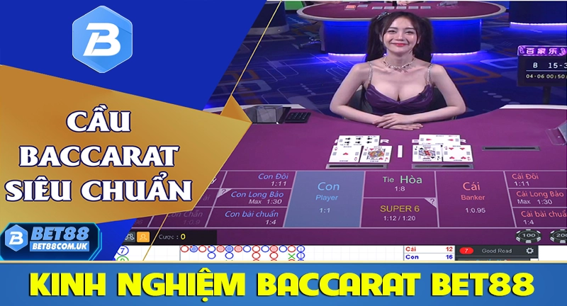 Baccarat BET88: Giới thiệu trò chơi và thuật ngữ 7 Thông tin trò chơi baccarat BET88