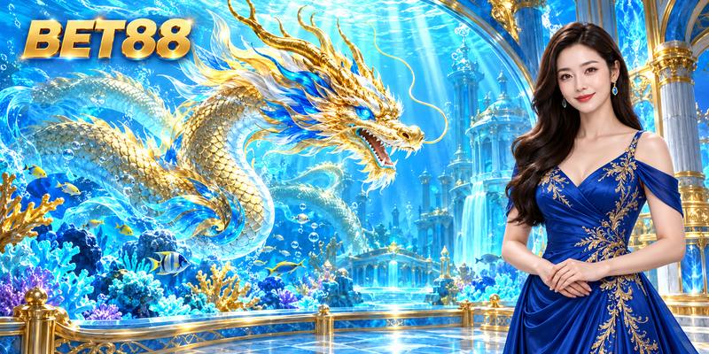 Rồng biển trong không gian Bắn Cá Long Vương BET88